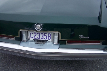 1976 Cadillac Eldorado Convertible Rear Tag.jpg